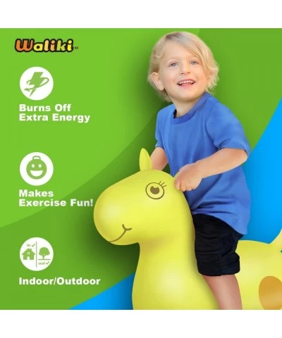 Hopping Horse Hopper | Johnny The Bouncy Horse | Jumping Horse for Toddlers (Yellow) $47.91 Pogo Sticks & Hopping Toys