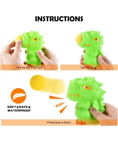 Dragon Toy Popper Animal Ball Popping Toy with 6 Foam Ball - Indoor and Outdoor Play for Age 4+ $20.44 Toy Foam Blasters & Guns