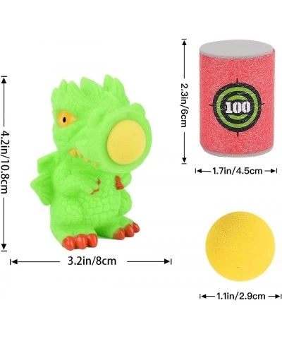 Dragon Toy Popper Animal Ball Popping Toy with 6 Foam Ball - Indoor and Outdoor Play for Age 4+ $20.44 Toy Foam Blasters & Guns