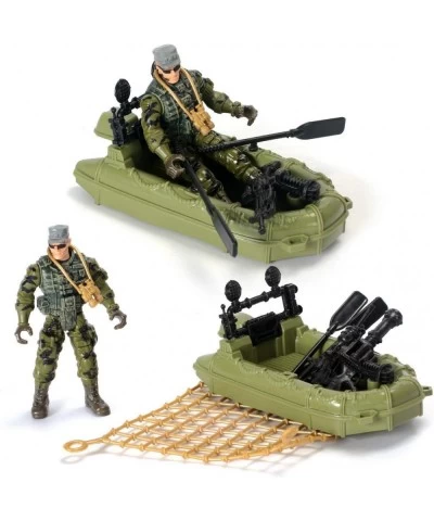 US Army Men Action Figures Play Set Toy Soldiers with Military Weapons Accessories for Kids Boys $40.54 Action Figures