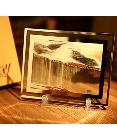 Moving Sand Art Picture Deep Sea Dynamic 3D Sandscapes Pictures in Motion Office Desktop Art Decor Toys $73.31 Craft Kits