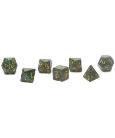 Polyhedral 7-Die Speckled Dice Set - Golden Recon $16.91 Game Accessories