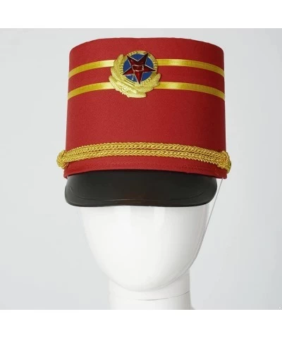 Kids Majorette Hat Toy Soldier Hats Drum Band Hat Drummer Hats for Boy Girl Cosplay a€?Party Hat $22.15 Kids' Costumes