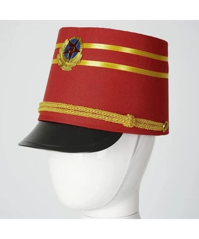 Kids Majorette Hat Toy Soldier Hats Drum Band Hat Drummer Hats for Boy Girl Cosplay a€?Party Hat $22.15 Kids' Costumes