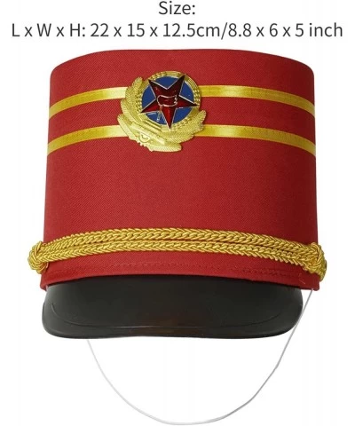 Kids Majorette Hat Toy Soldier Hats Drum Band Hat Drummer Hats for Boy Girl Cosplay a€?Party Hat $22.15 Kids' Costumes