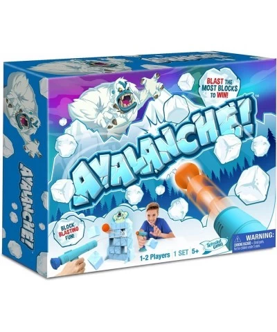 Games Avalanche Family Board Game Toy for Girls and Boys Head to Head Cannonball Shooting Blaster Game for 1 - 2 Players Ages...