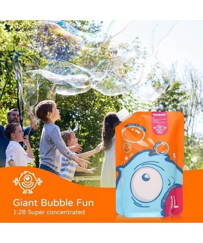 Big Giant Bubble Solution Refill: Up to 1L Concentrated Solution for Giant Bubble Wand and Bubble Machines Guns Water Toys Pa...