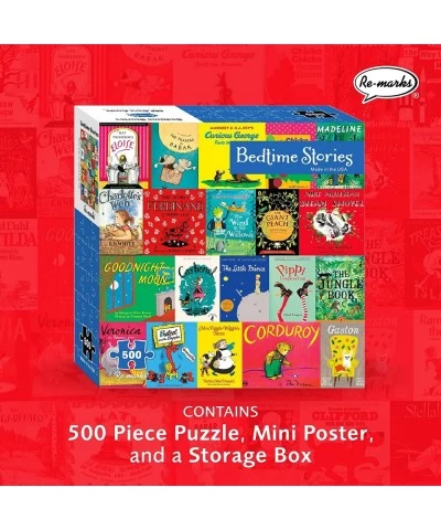 Bedtime Stories Large-Piece Puzzle 500-Piece Puzzle for All Ages $27.57 Jigsaw Puzzles