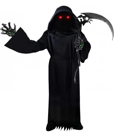 Holiday Grim Reaper Costume Halloween Party Dress Up Scary Halloween Grim Reaper Robe Costume Halloween Costume Boy $28.04 Ki...