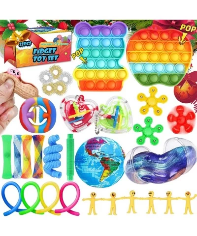 Fidgets Toys Set Fidgets Toys Box Pack Set for Boys & Girls Sensory Anxiety Relief Stress Kids Toys with Autism Simple Fidget...