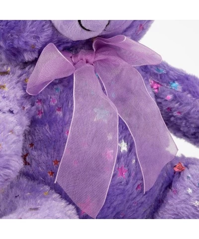 Teddy Bear Plush Shinning Star Stuffed Animals Soft Plush Toy for Kids Boys Girls Best Gifts for Birthday 13inch Bear (Purple...