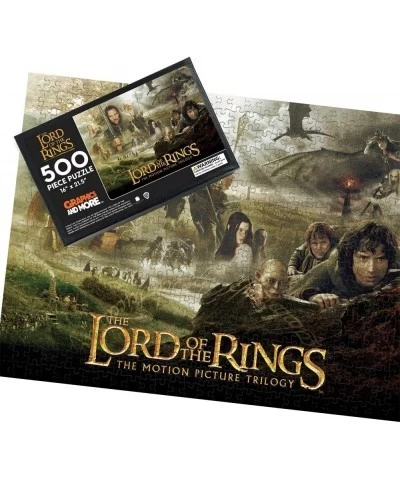 The Lord of The Rings Trilogy 500 Piece Jigsaw Puzzle for Adults 16" L X 21.5" W $42.40 Jigsaw Puzzles