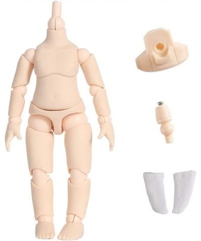 1/12 Scale YMY Doll Body 10cm with Magnetic Sole PVC Figure Body Doll Model for GSC STO 1/12 BJD Doll Head Girls Boys Toys (M...