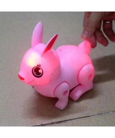 Cute Electric Rabbit Electronic Pets Animal Bunny Hare Toys Jump Led Light Music Kids Birthday Gifts (Pink) $22.96 Electronic...