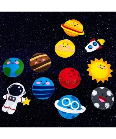 Coco&Estee Solar System Mini Sewing Kit for Kids Ages 7+ 11 Make Your Own Stuffed Animal Kit Projects Kids Sewing Kit for Beg...