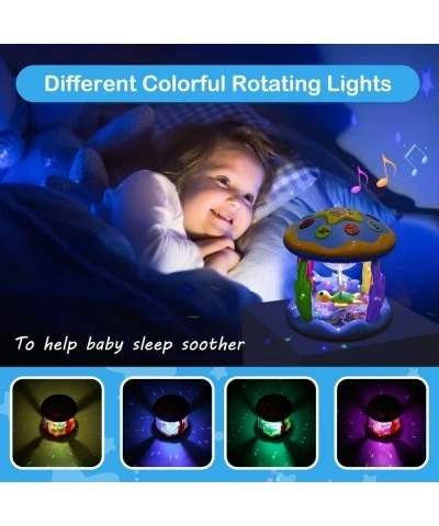 Musical Toys for 1 + Year Old Girl Boy Birthday Gifts Light Up Baby Toys 6 to 12 Months Ocean Rotating Sensory Toys for Toddl...