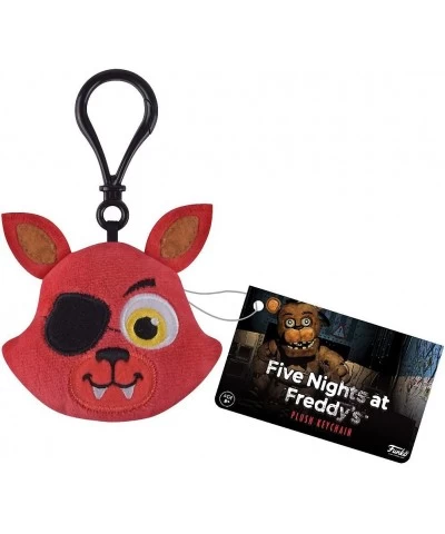 Foxy: Funko x Mini-Head Plushy Keychain + 1 Free Video Games Themed Trading Card Bundle (091514) $27.52 Plush Figure Toys