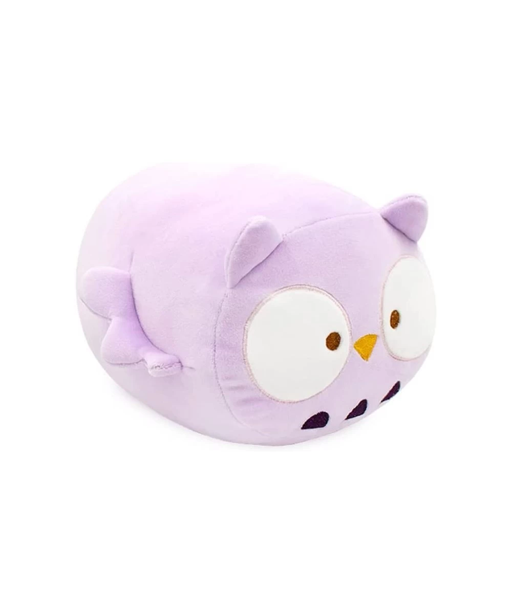 Lavender Owlyroll 11" Cute Character Squishy Animal Plush Toy - Medium (Lavender Owlyroll) $36.93 Stuffed Animals & Teddy Bears