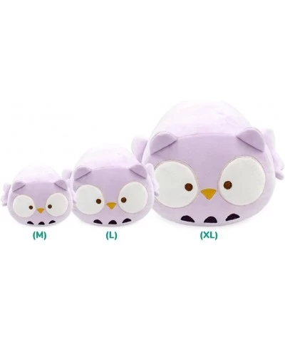 Lavender Owlyroll 11" Cute Character Squishy Animal Plush Toy - Medium (Lavender Owlyroll) $36.93 Stuffed Animals & Teddy Bears