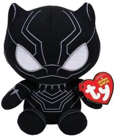 41197 Reg Black Panther-Marvel-Beanie Multicolored $36.70 Plush Figure Toys