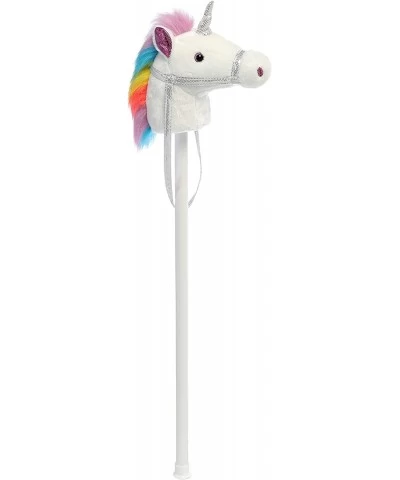 Aurora - Ride-On - 37" Giddy Up Stick Unicorn - White $57.80 Kids' Stick Horses