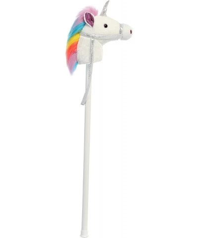 Aurora - Ride-On - 37" Giddy Up Stick Unicorn - White $57.80 Kids' Stick Horses