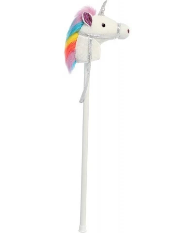 Aurora - Ride-On - 37" Giddy Up Stick Unicorn - White $57.80 Kids' Stick Horses