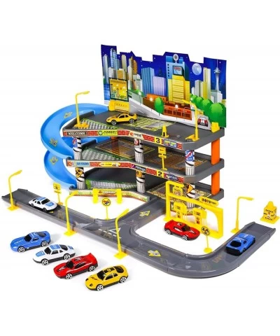 Ultimate Toy Car Garage Diecast Vehicle Playset with 4 Diecast Cars Boys Ages 3+ $67.87 Kids' Play Cars & Race Cars