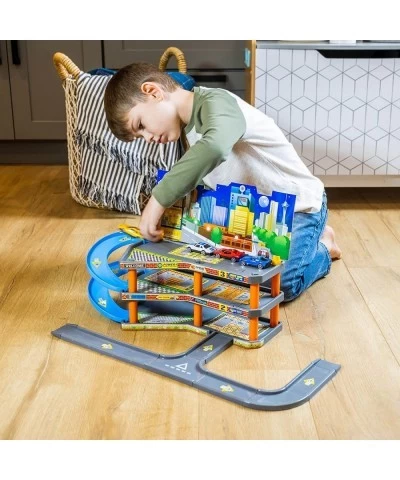 Ultimate Toy Car Garage Diecast Vehicle Playset with 4 Diecast Cars Boys Ages 3+ $67.87 Kids' Play Cars & Race Cars