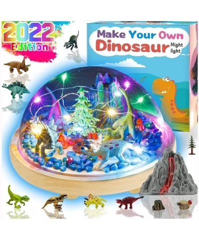 Make Your Own Dinosaur Night Light - Dinosaur Toys for Kids Dinosaur Decor Dinosaur Craft Kit Arts and Crafts Night Light Gif...