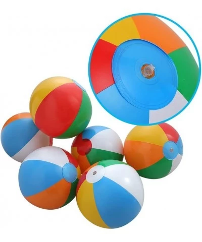 Beach Balls Bulk Kids Pool Party Toys 10" Rainbow Beach Balls Pool Party Balls Bulk Beach Balls Rainbow Colored Beach Toys Pe...