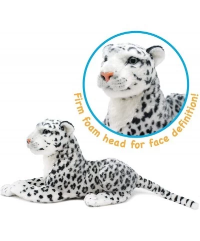 Sinovia The Snow Leopard - 17 Inch Stuffed Animal Plush Snow Cat - by Tiger Tale Toys $42.34 Stuffed Animals & Teddy Bears