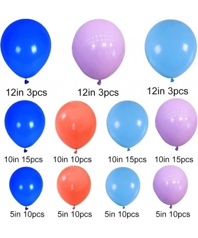 123Pcs Stitch Balloons Decoration Garland Arch Kit Include Blue and Purple Balloons Stitch Foil Mylar Balloons for Kids Stitc...