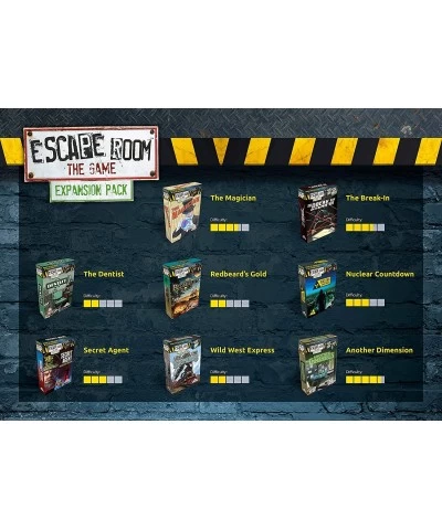 Escape Room The Game Expansion Pack – Secret Agent Operation Zekestan | Solve The Mystery Board Game for Adults and Teens (En...