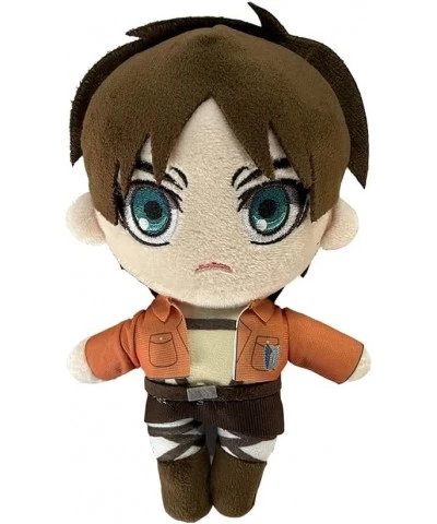 Eren Plush Toy Doll Anime Cartoon Soft Stuffed Doll Plush Pillow Toy Plushies Figure Stuffed Throw Pillow Sofa Chair Decor Pi...