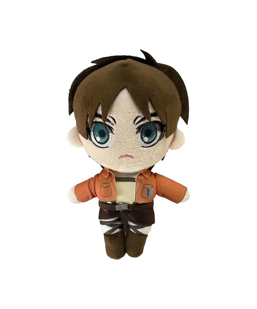 Eren Plush Toy Doll Anime Cartoon Soft Stuffed Doll Plush Pillow Toy Plushies Figure Stuffed Throw Pillow Sofa Chair Decor Pi...