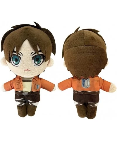 Eren Plush Toy Doll Anime Cartoon Soft Stuffed Doll Plush Pillow Toy Plushies Figure Stuffed Throw Pillow Sofa Chair Decor Pi...