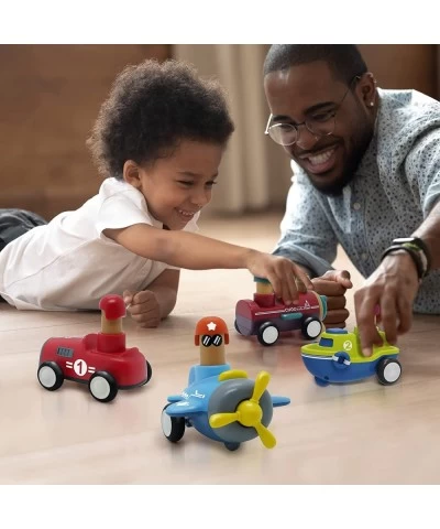 Toy Cars Push and Go Play Friction Powered Vehicles Transport Tools Gifts for Babies Toddlers Kids Boys Girls Age 3+ Years Ol...