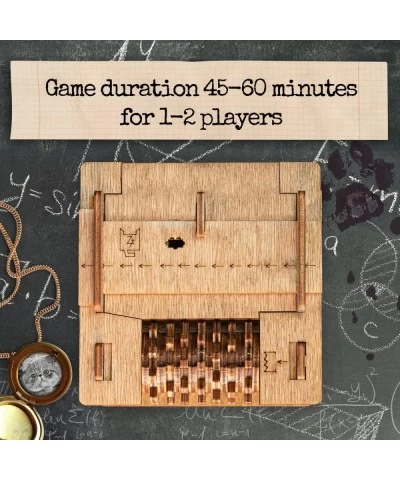 Cluebox Escape Room in a Box - Schrödingers Cat - Escape Game - Smart Wooden Puzzle - Unique Puzzle Games - Escape Box Games ...