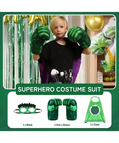 Superhero Kids Cape & Plush Hands Fists Gloves Halloween Costume Set. $51.71 Kids' Costumes