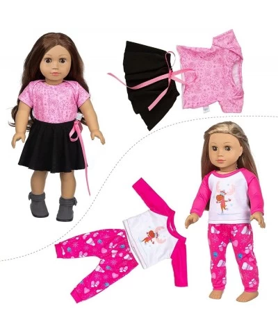 23 Pcs 18 Inch Girl Doll Clothes and Accessories for 18 Inch Doll Dress with Our Generation Dolls Including 10 Complete Sets ...