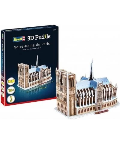 00121 Notre-Dame Cathedral Discover The World in 3D Craft Fun for Young and Old Coloured $28.46 3-D Puzzles