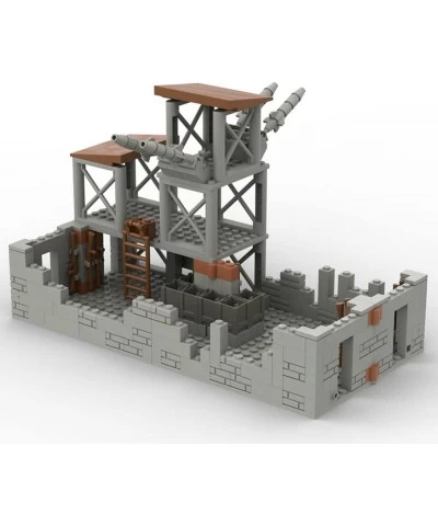 DIY Military Series Building Bricks Model Set Simulation Military War Scene Equipment Accessories (Military Base) $50.19 Toy ...