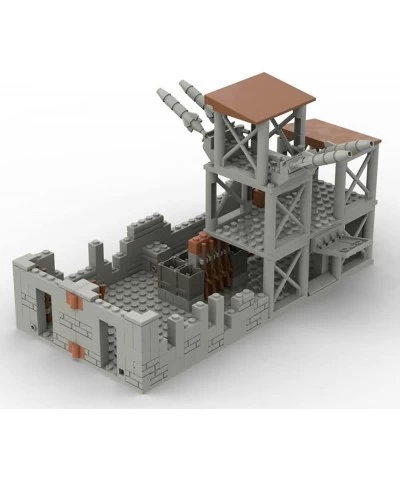 DIY Military Series Building Bricks Model Set Simulation Military War Scene Equipment Accessories (Military Base) $50.19 Toy ...