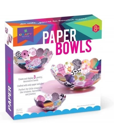 – Paper Bowl Kit – Craft Kit Makes 3 Different-Sized Decorative Bowls $34.87 Craft Kits