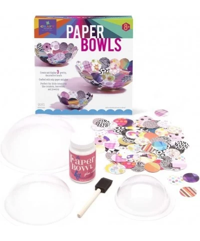 – Paper Bowl Kit – Craft Kit Makes 3 Different-Sized Decorative Bowls $34.87 Craft Kits