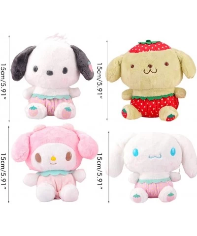 Stuffed Plushies Dolls Cartoon My Melody Kawaii Stuffed Animal Doll - San-Rio Plush Toys Soft Pillow Toys Pendant Figurine Gi...