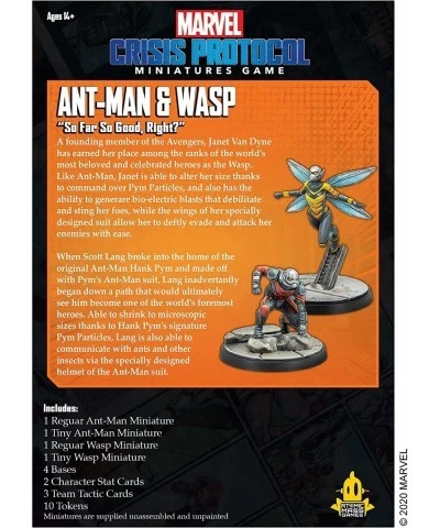 Marvel Crisis Protocol Ant-Man and Wasp CHARACTER PACK | Miniatures Battle Game | Strategy Game for Adults and Teens | Ages 1...