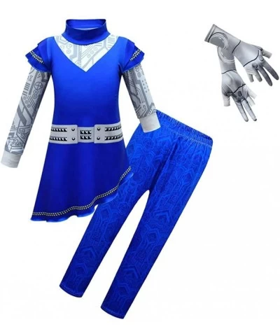 Zombies Alien Costume for Girls with Pants and Gloves 3-10 Years $42.20 Kids' Costumes