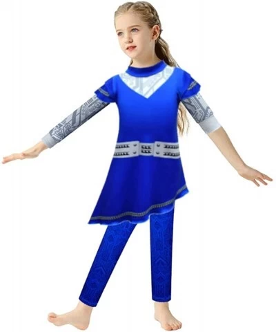 Zombies Alien Costume for Girls with Pants and Gloves 3-10 Years $42.20 Kids' Costumes